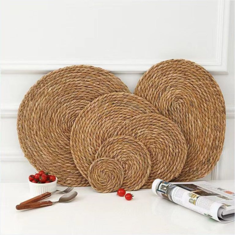 handmade straw placemat