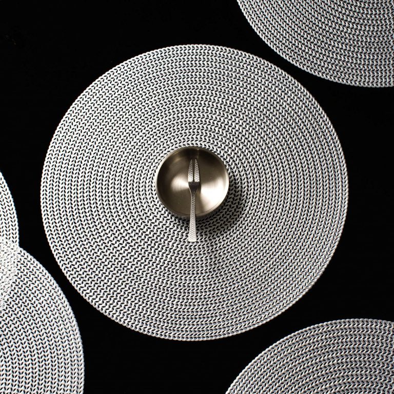 grey placemat