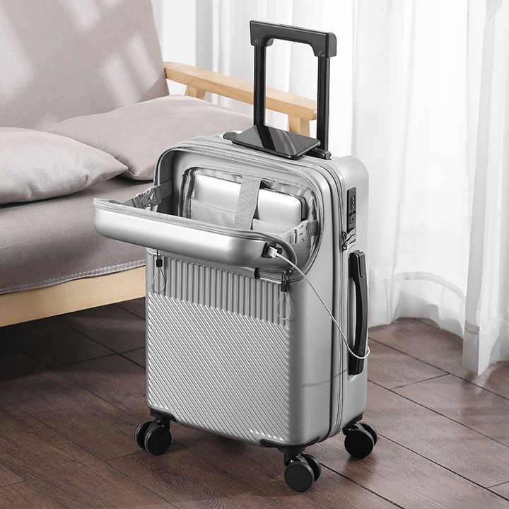 Customized logo suitcase with a _b0c91467