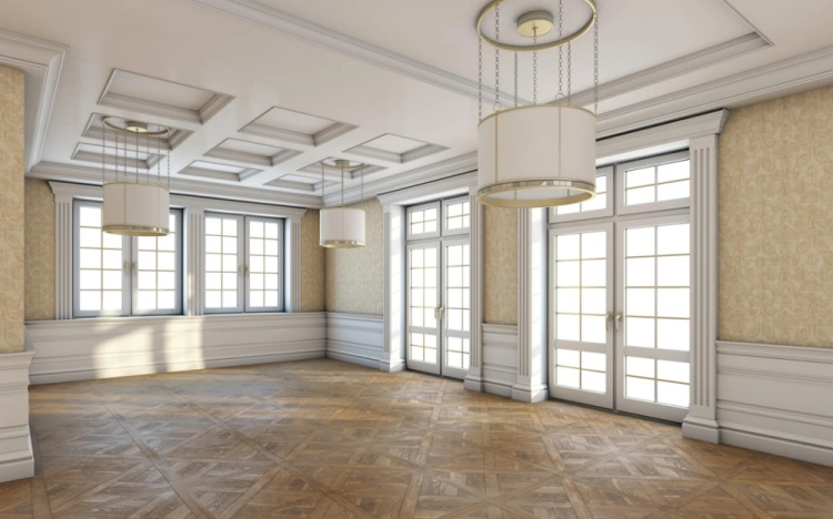 SNWall Moulding-020 Polystyrene Eaves and Skirting Board for Window and Door Decoration 5