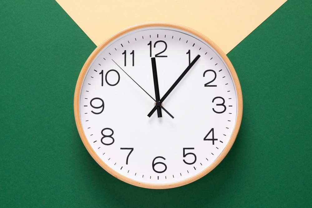 wall clock 5