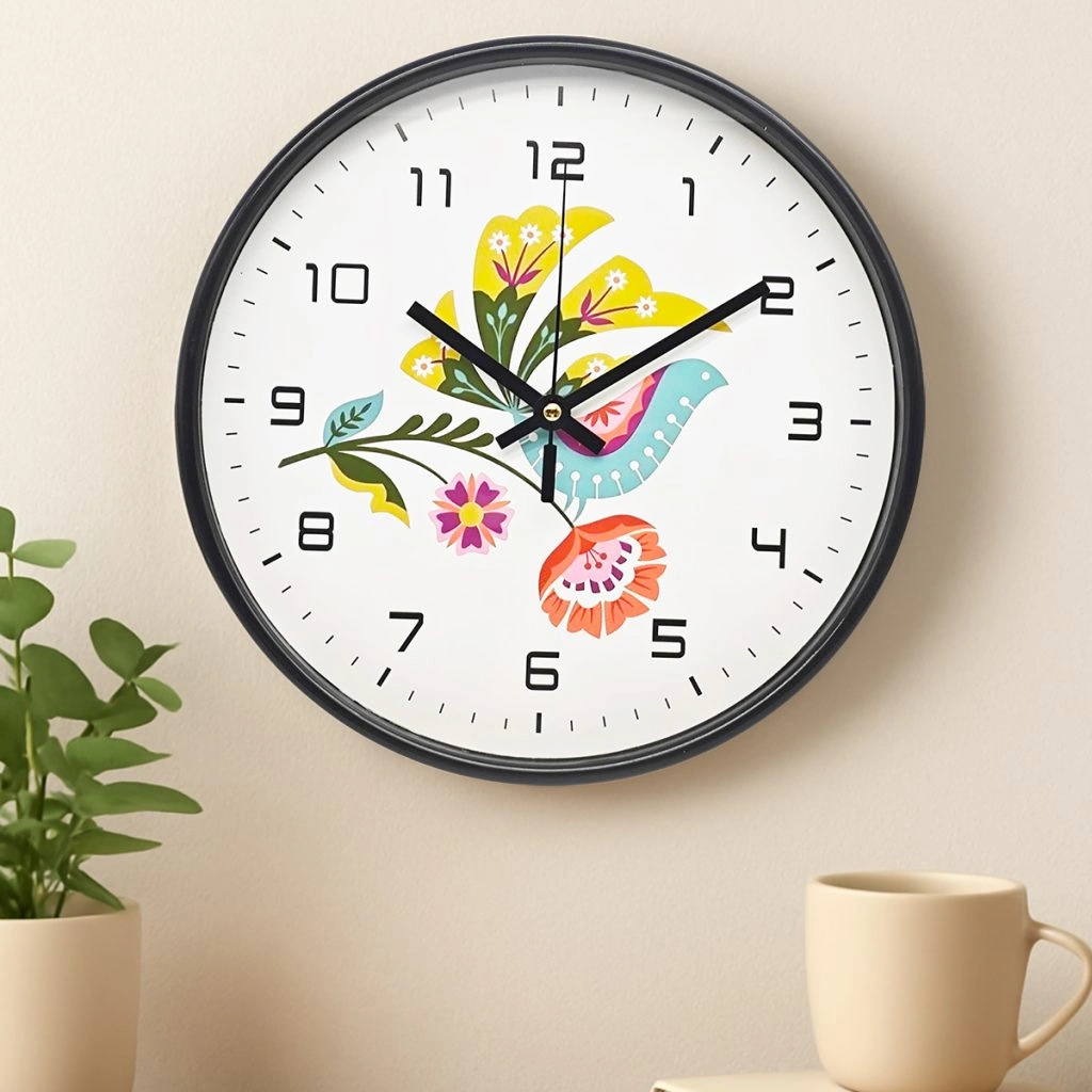 SZZ0099 Modern Minimalist Plastic Silent Wall Clock 3